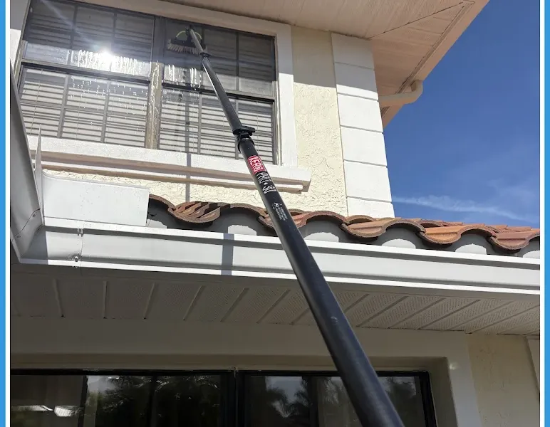 Window cleaning by Pelican Exteriors in Tampa Palms, Tampa FL